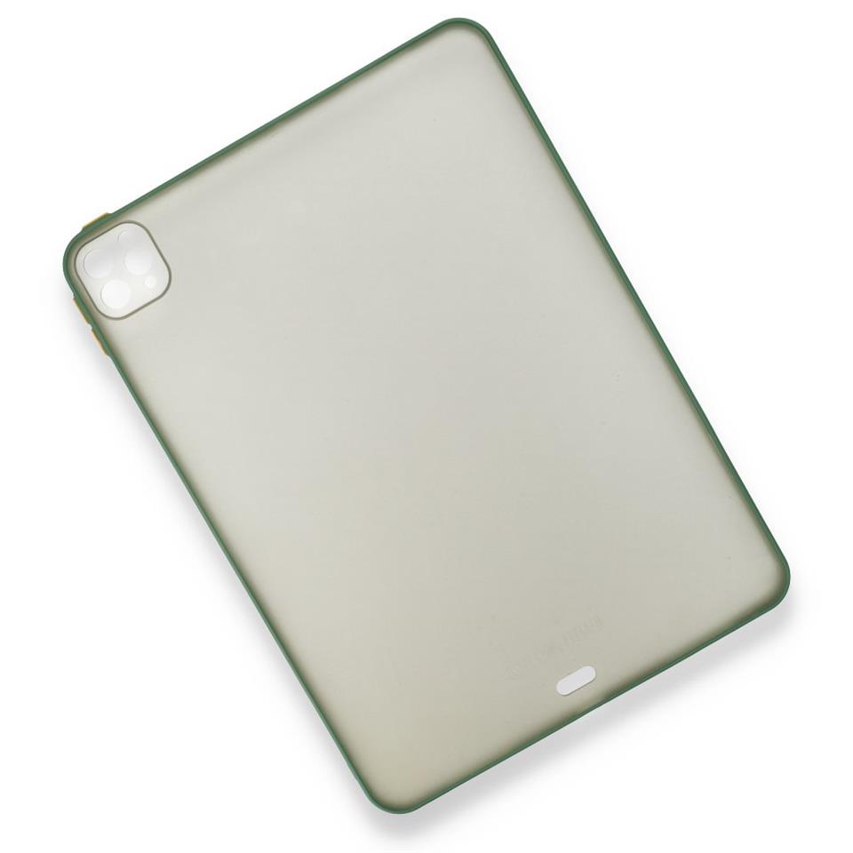 İpad 11 Pro 2018 ve 2020 Montreal  Silikon Tablet Kılıfı Yeşil