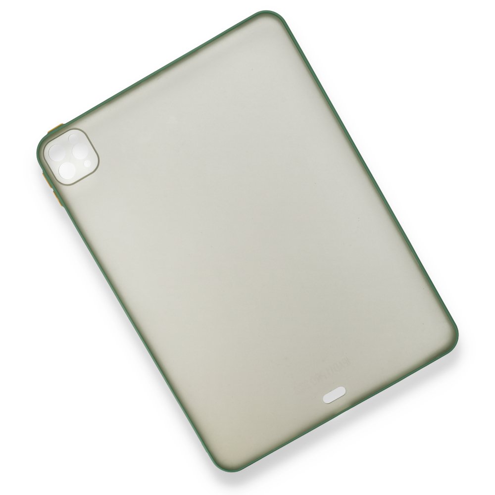 İpad 11 Pro 2018 ve 2020 Montreal  Silikon Tablet Kılıfı Yeşil