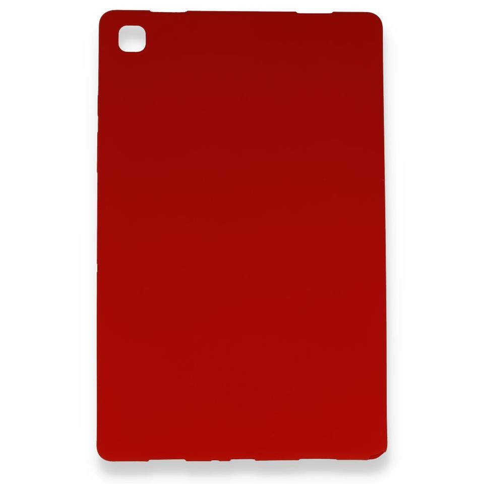 Samsung Tab A7 10.4 T500 Evo Silikon Kılıf Kırmızı