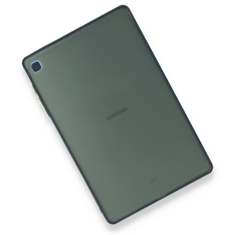 Samsung Galaxy P610 Tab S6 Lite 10.4 Montreal Silikon Tablet Kılıfı Lacivert