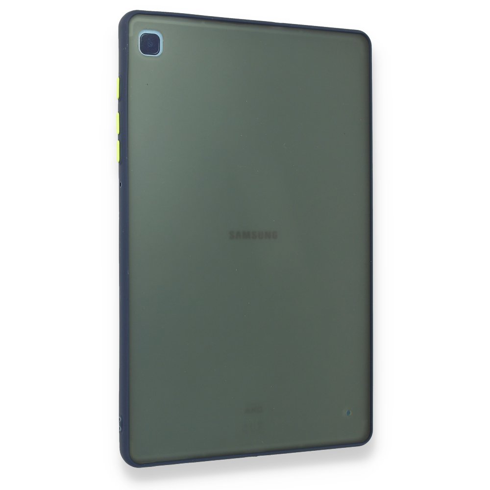 Samsung Galaxy P610 Tab S6 Lite 10.4 Montreal Silikon Tablet Kılıfı Lacivert