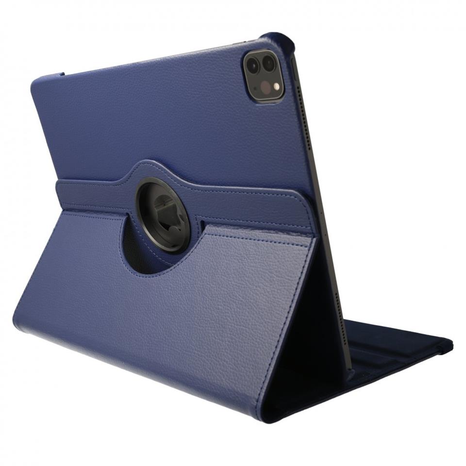 iPad Pro 12.9 (2020) Kılıf 360 Tablet Deri Kılıf Lacivert