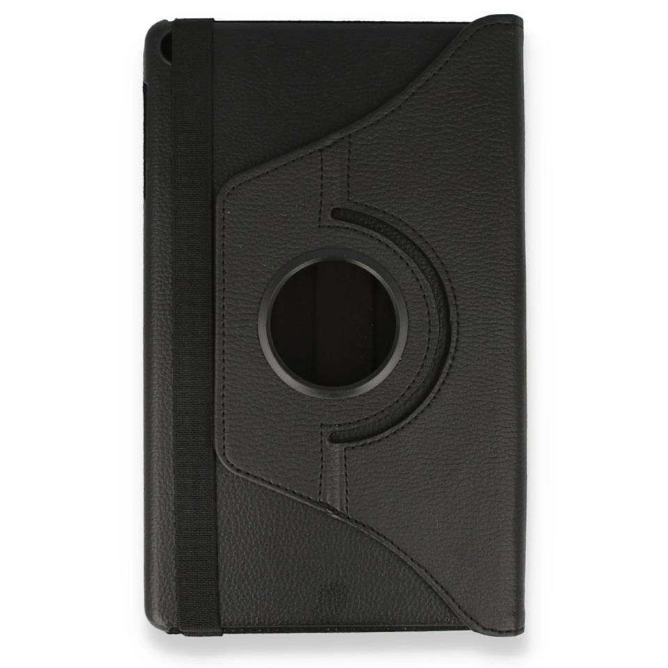 Samsung Galaxy T510 Tab A 10.1 Kılıf 360 Tablet Deri Kılıfı Siyah