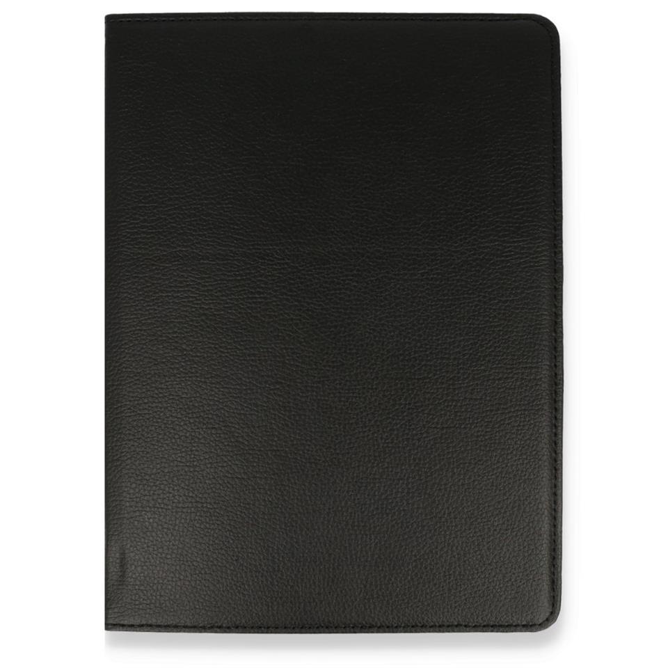 Samsung Galaxy T560 Tab E 9.7 Kılıf 360 Tablet Deri Kılıf Siyah