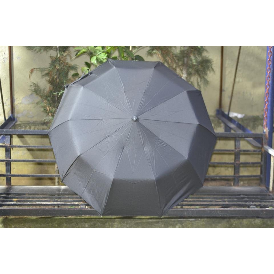 Marlux Tam Otomatik Kısa Baston Sap Şemsiye Siyah