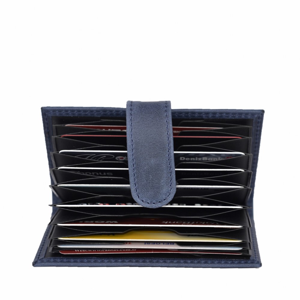 Dana Derisi Premium Minimal Kartlık Lacivert