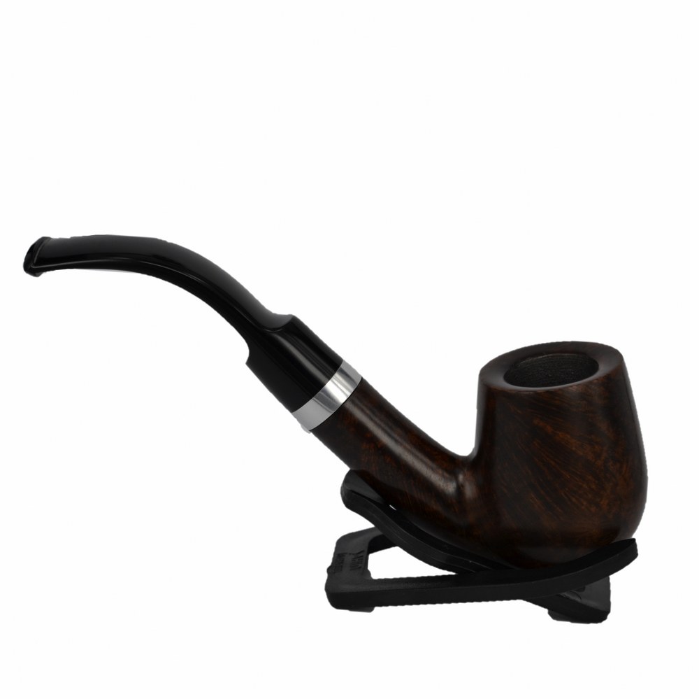 Şahin Sarı Yıldız Bent Billiard 9 mm Filtreli Akrilik Saplı Pipo Cy620