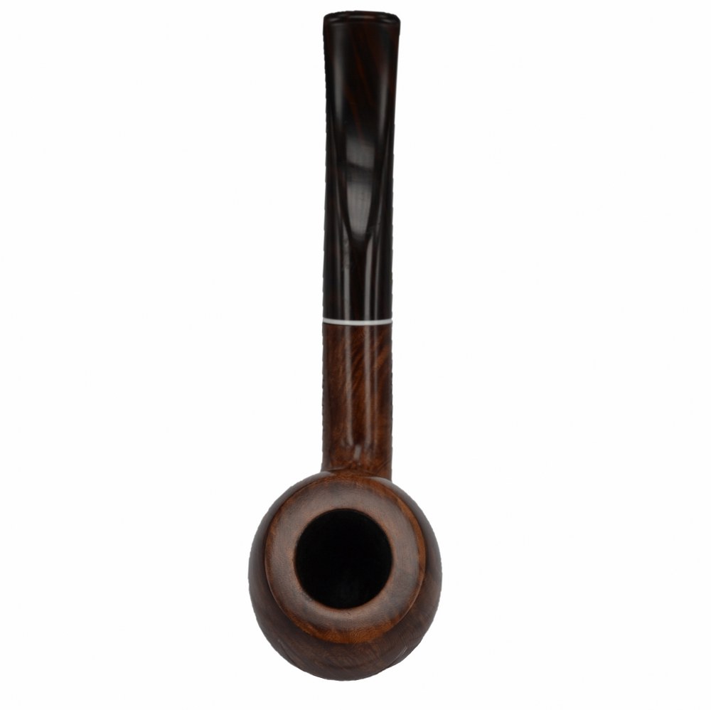 Şahin Sarı Yıldız Halfbend Billiard 9 mm Filtreli Akrilik Saplı Pipo Cy308