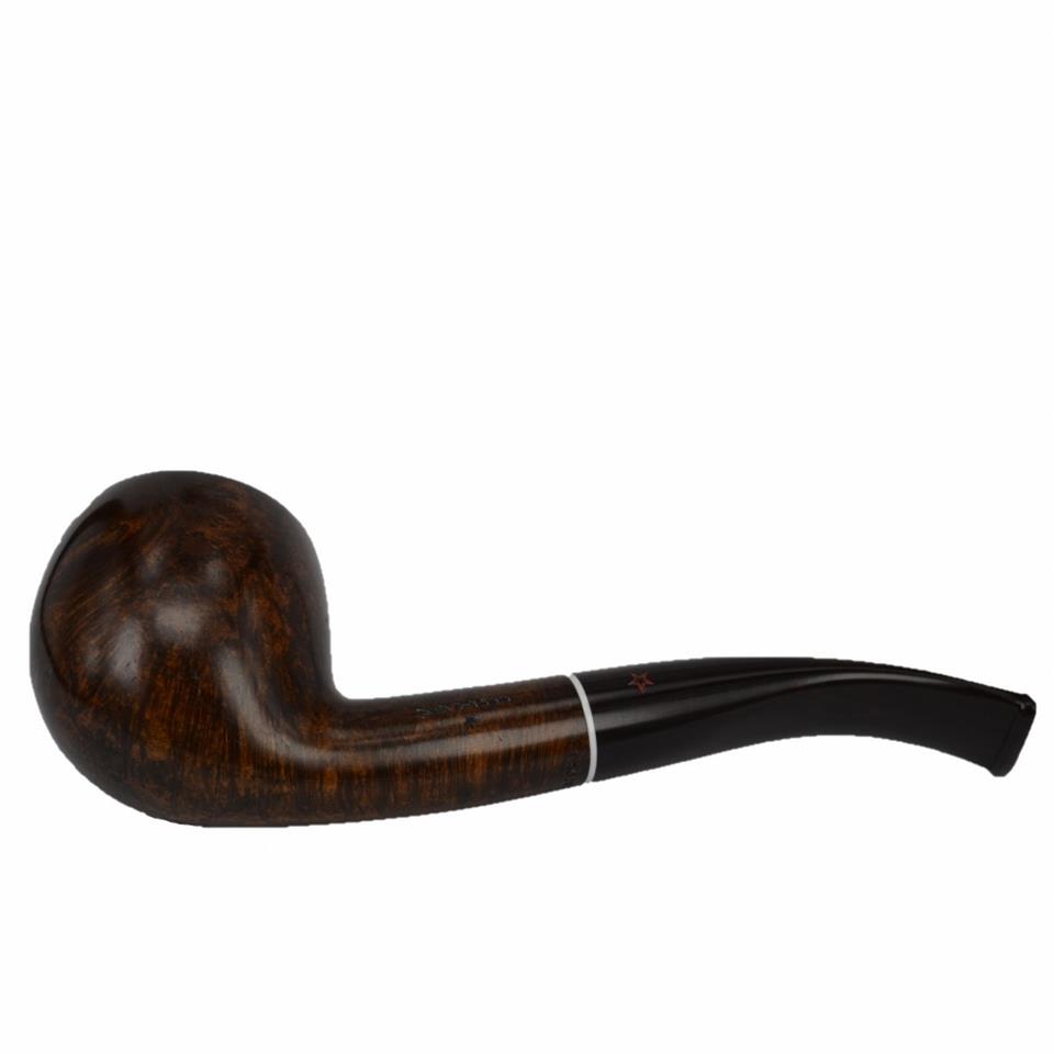 Şahin Kırmızı Yıldız Halfbend Billiard 9 mm Filtreli Akrilik Saplı Pipo Cy308