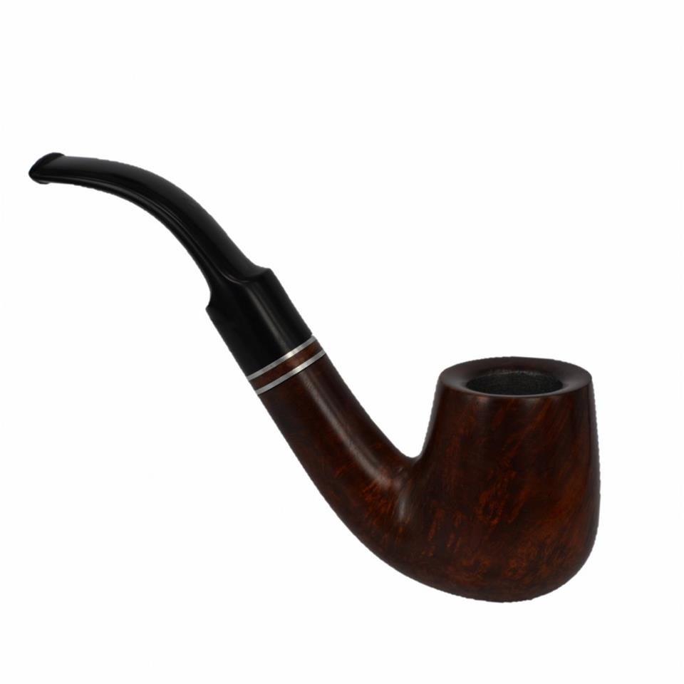 Şahin Kuyruklu Yıldız Bent Billiard 9 mm Filtreli Ebonit Saplı Pipo Cy120