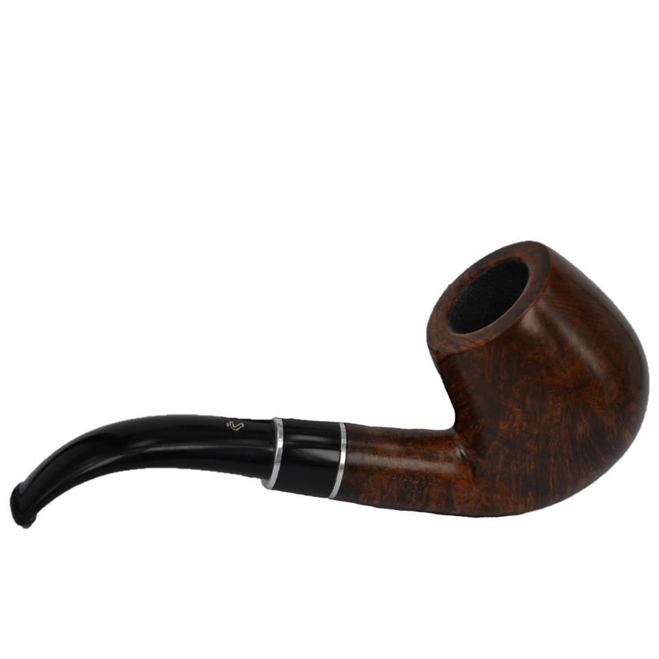 Şahin Professional Üç Yıldız Bent Billiard 9mm Filtreli Ebonit Saplı Pipo Cy410