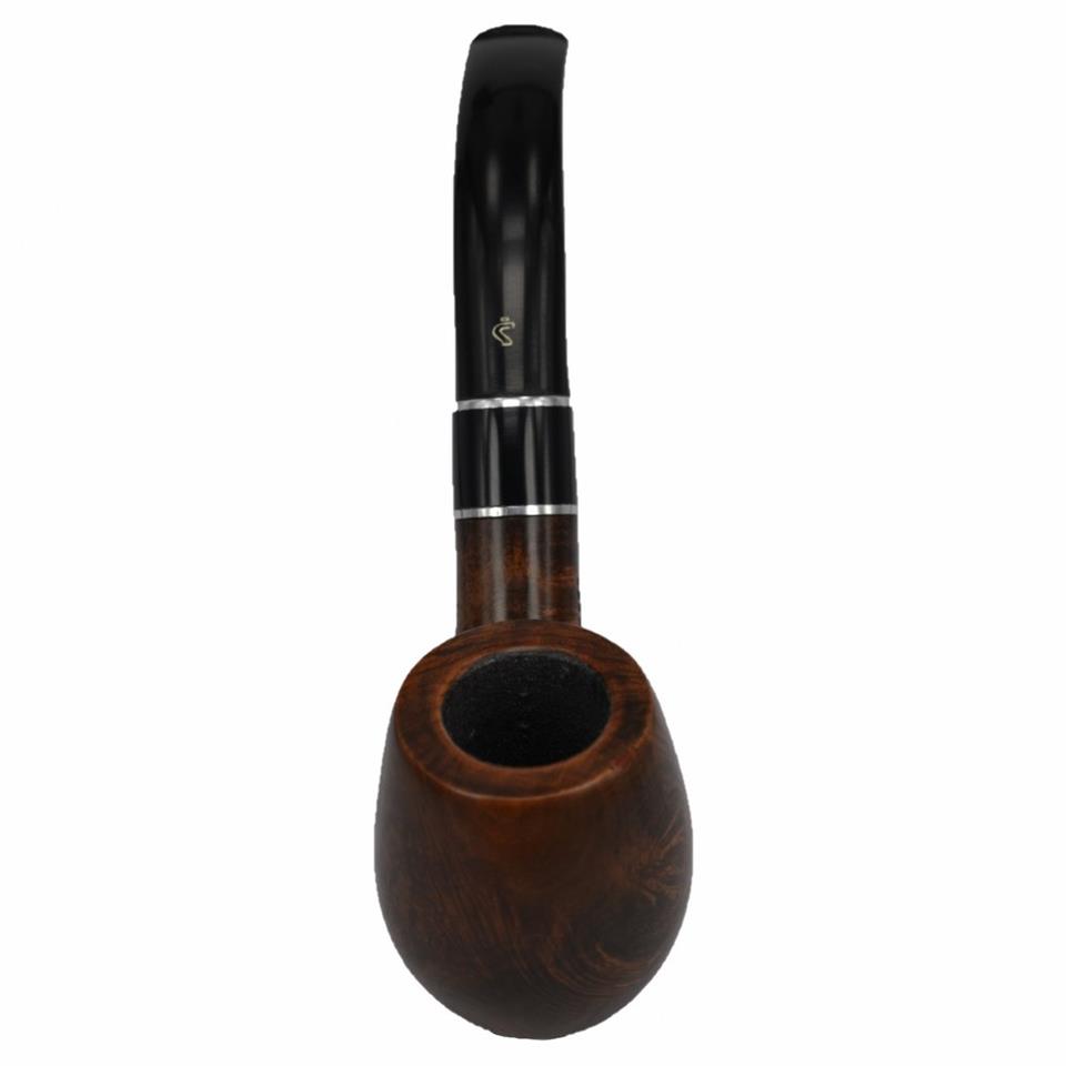 Şahin Professional Üç Yıldız Bent Billiard 9mm Filtreli Ebonit Saplı Pipo Cy410