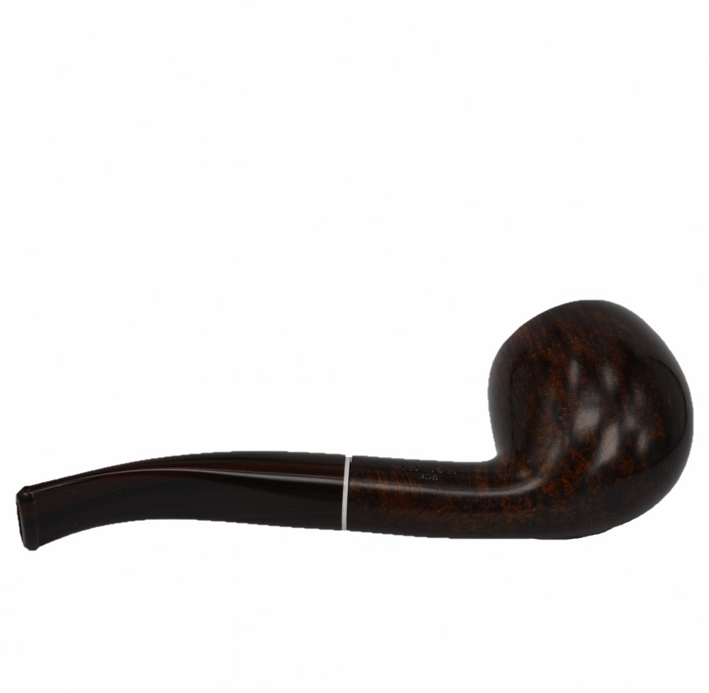 Şahin Sarı Yıldız Halfbend Billiard 9 mm Filtreli Ebonit Saplı Pipo Cy308
