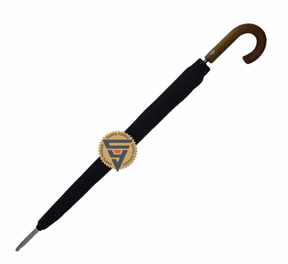 Snotline Lüx 16 Telli Protokol Vale Baston Şemsiye Siyah 41G 105 Cm Cap