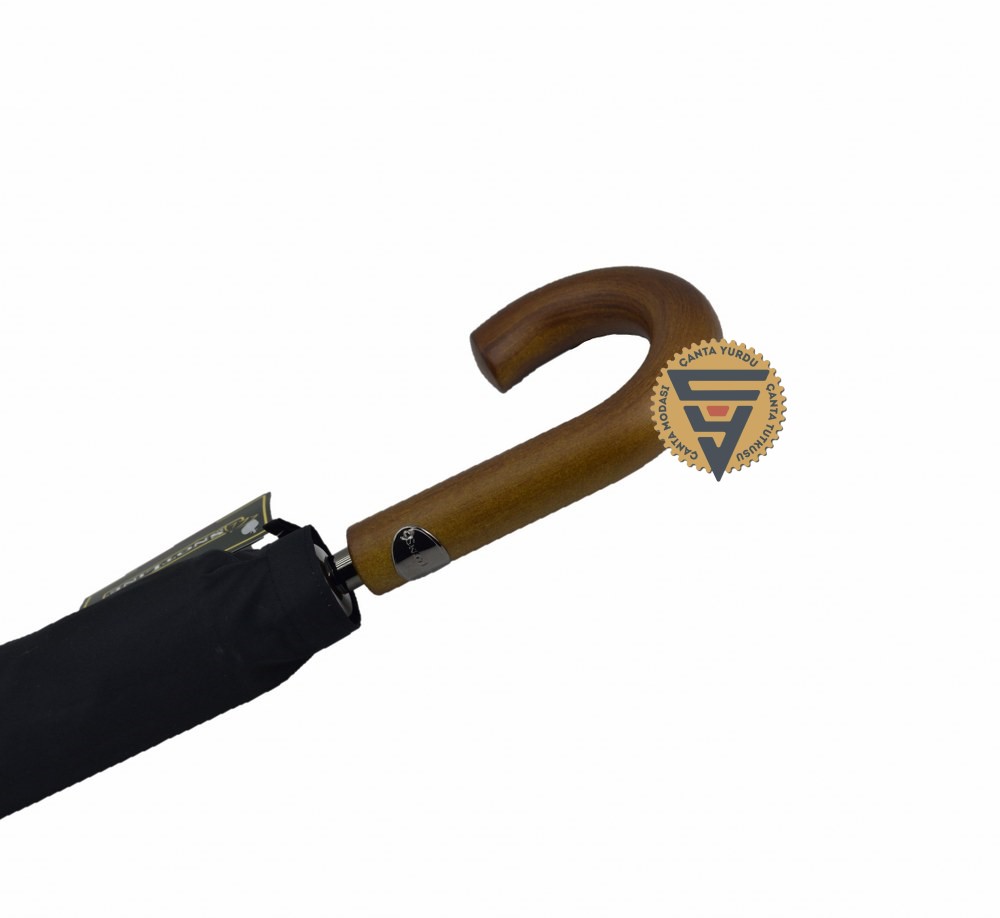 Snotline Lüx 16 Telli Protokol Vale Baston Şemsiye Siyah 41G 105 Cm Cap