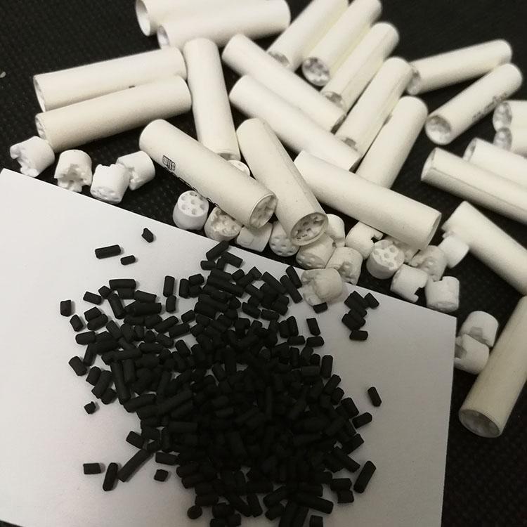 Vauen Aktif Karbonlu Pipo Filtresi Lüle Taşlı 9 Mm 40 Adet
