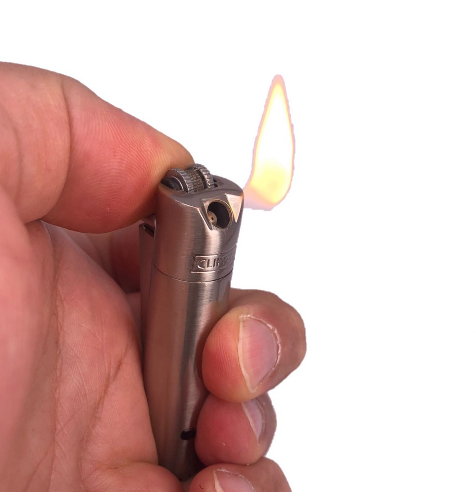 Clipper Pipo Çakmağı Gümüş Renk