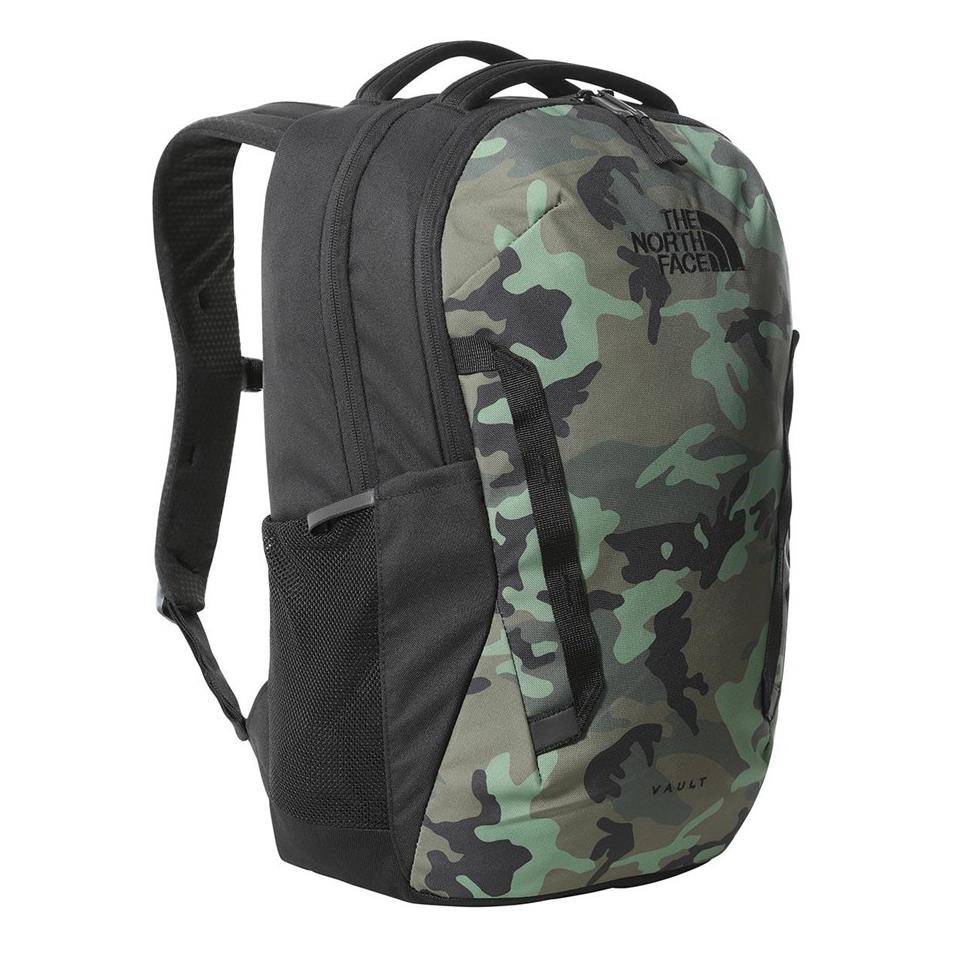 The North Face Vault Laptop Tablet Macera Sırt Çantası Kamuflaj