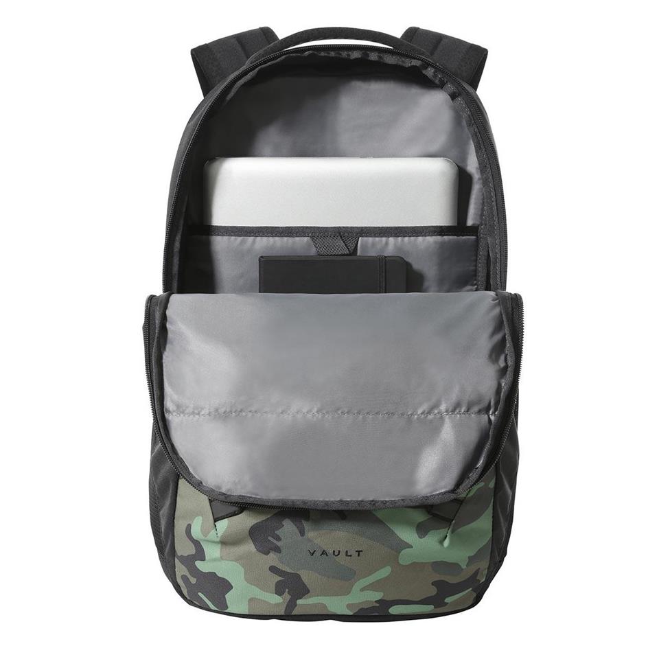 The North Face Vault Laptop Tablet Macera Sırt Çantası Kamuflaj