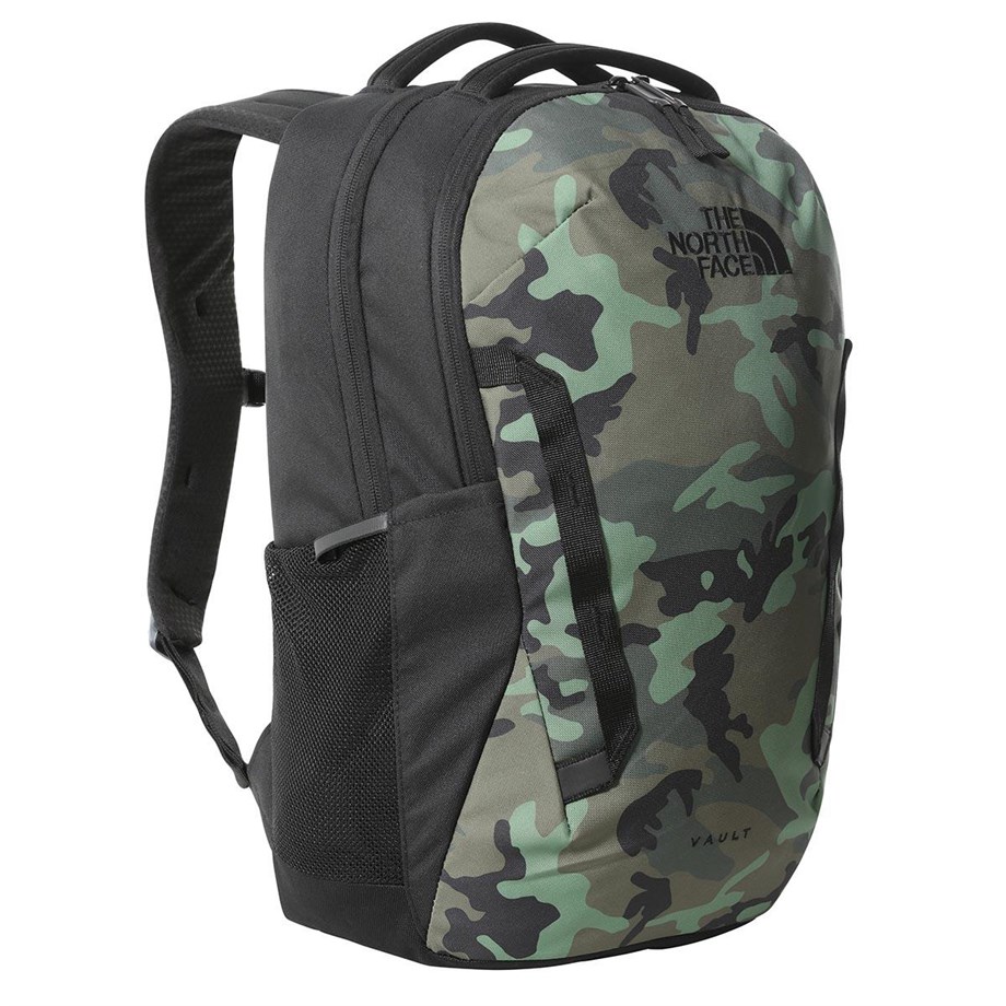 The North Face Vault Laptop Tablet Macera Sırt Çantası Kamuflaj