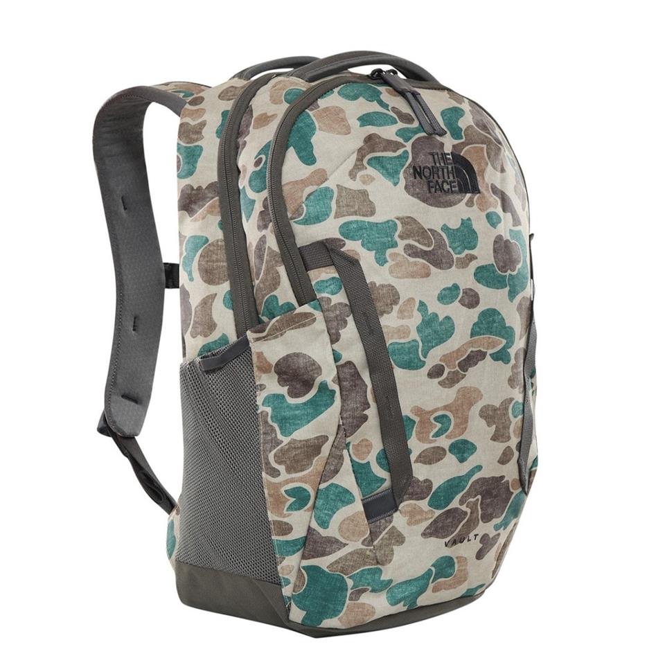 The North Face Vault Laptop Macera Sırt Çantası Kamuflaj