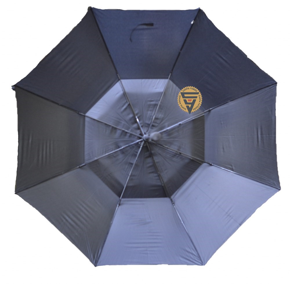 Rubenis Çift Katlı Vale Şemsiye Siyah
