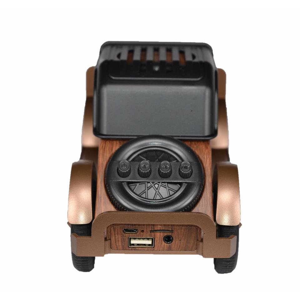 Bluetooth VK-1961 Hoparlör Otomobil Görünümlü Nostalji Radyo