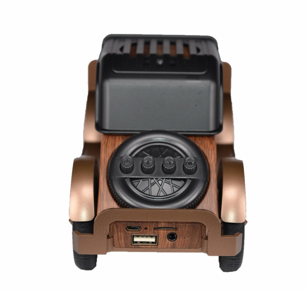 Bluetooth VK-1961 Hoparlör Otomobil Görünümlü Nostalji Radyo
