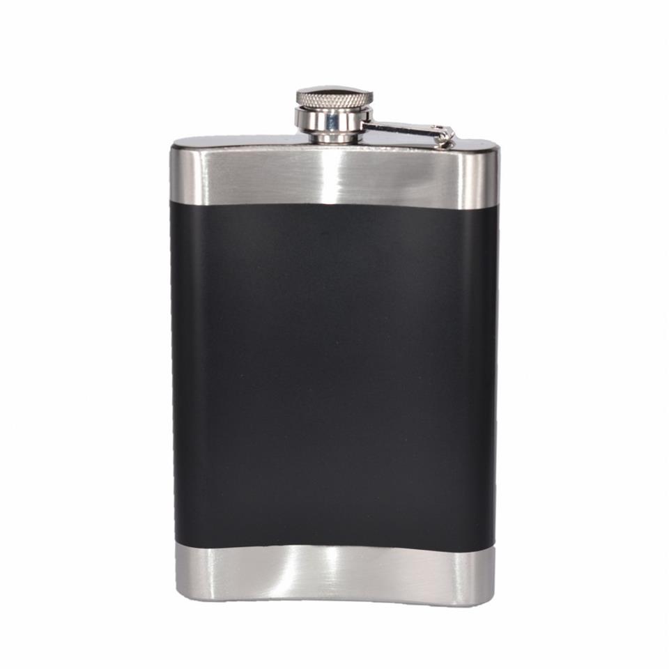 Harley Steel 9 fl Oz 304 Paslanmaz Çelik 265 Ml İçki Matarası 13x9