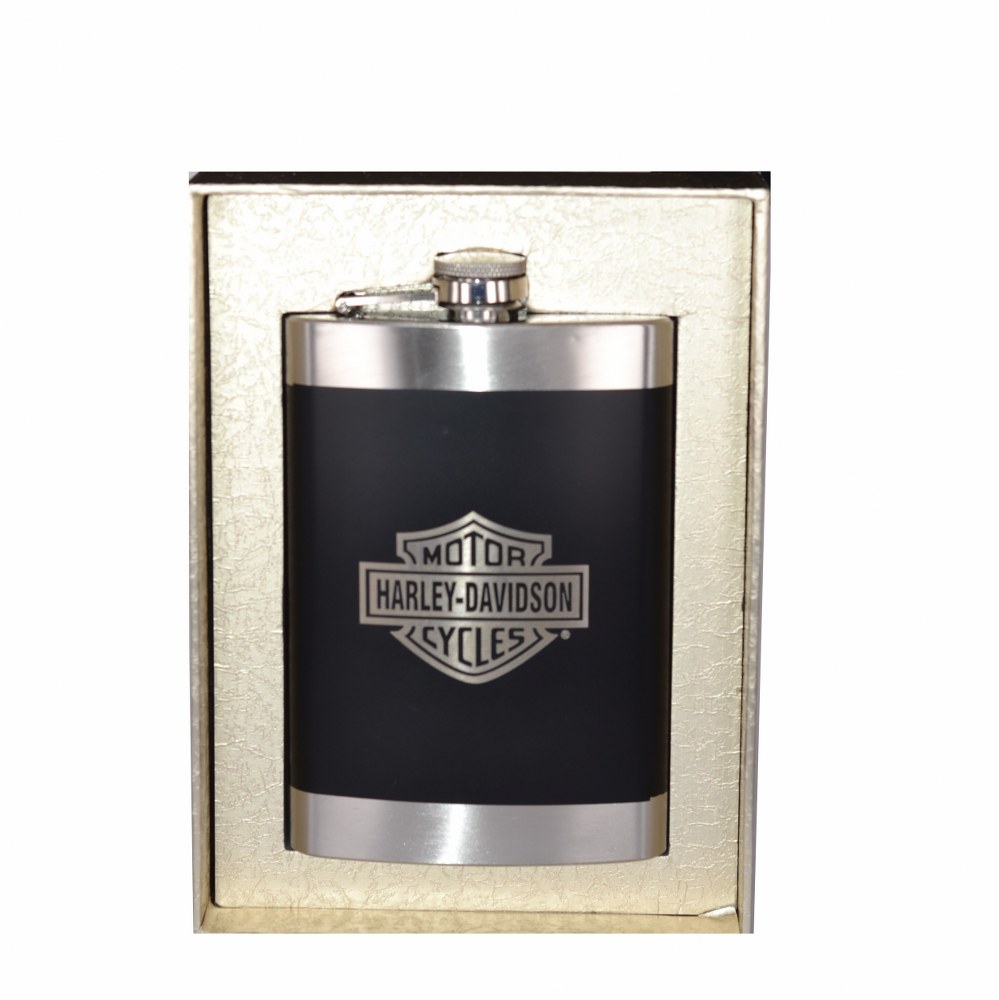 Harley Steel 9 fl Oz 304 Paslanmaz Çelik 265 Ml İçki Matarası 13x9