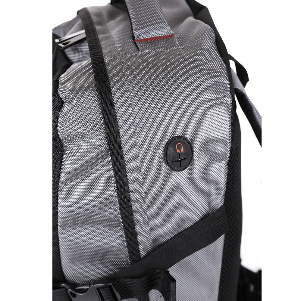 Ççs Su Geçirmez Laptop Bölmeli 30 Lt Dağcı Sırt Çantası Gri