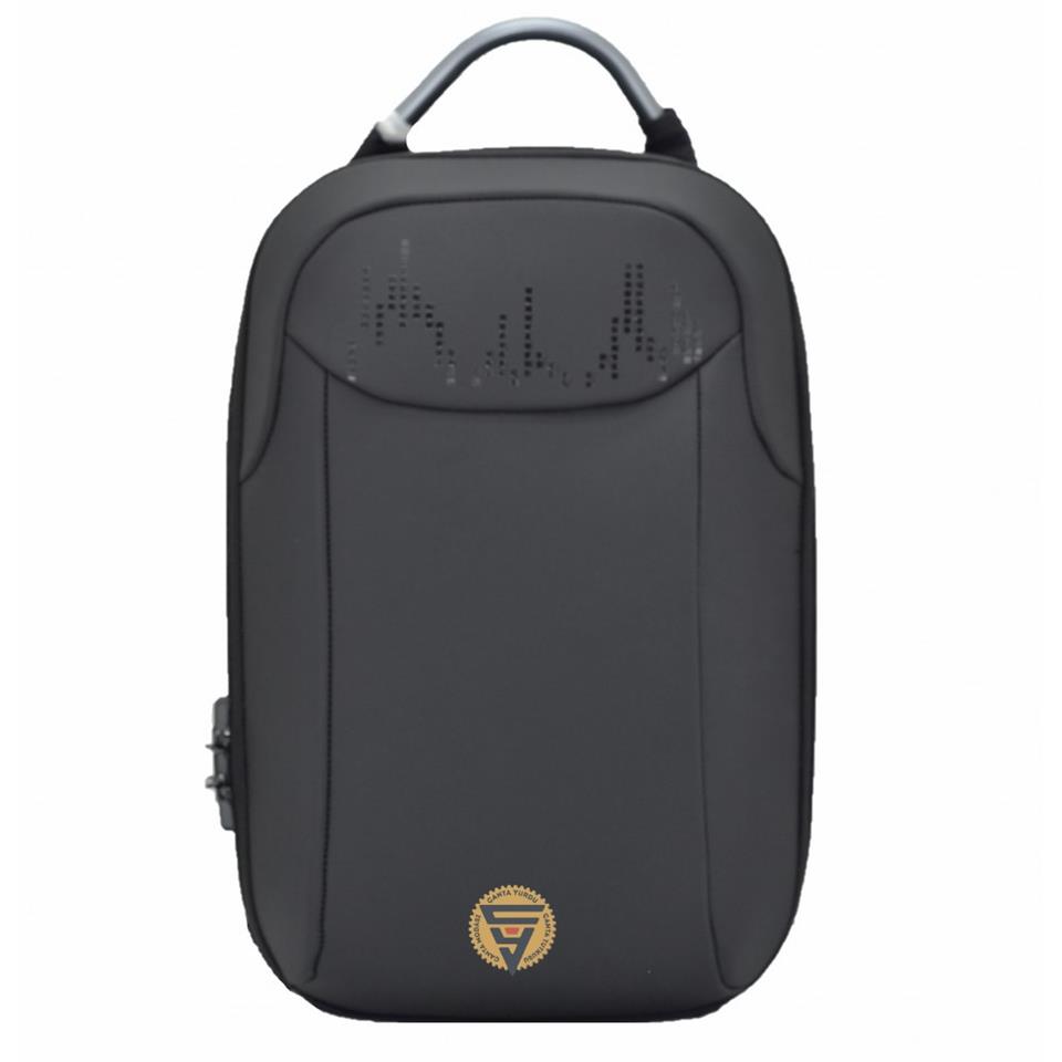 Ççs 51357 Kilitli Laptop Sırt Çantası 15 İnch Siyah