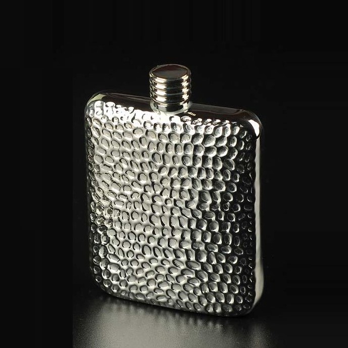 Steel 7 fl Oz 304 Paslanmaz Çelik 210 Ml İşlemeli İçki Matarası