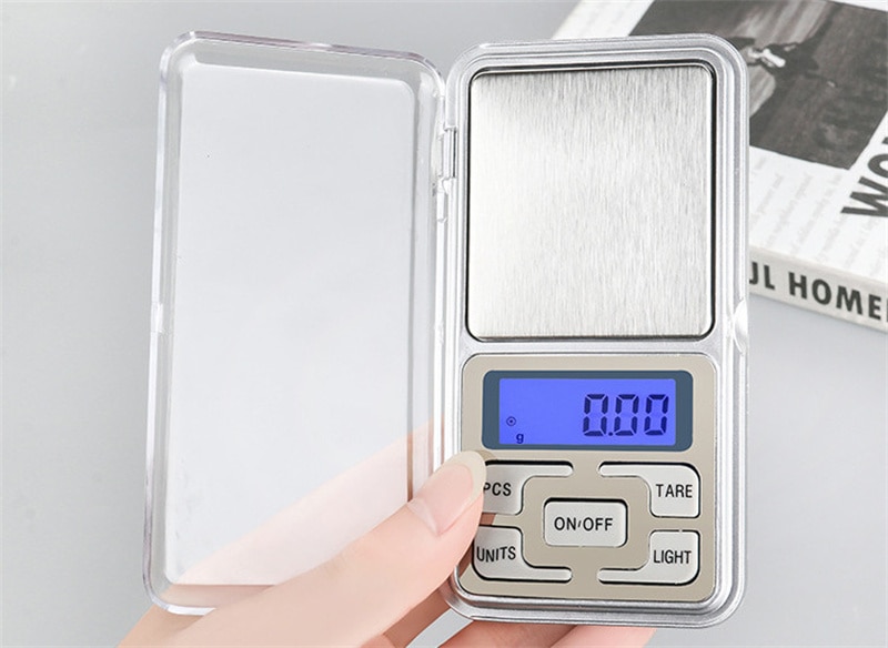 Mh Mini Dijital Terazi 200 ile 0.01 Gram Hassasiyetli