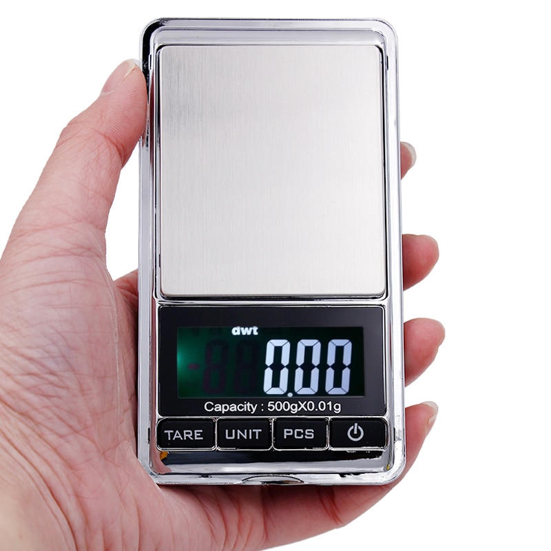 Pels Mini Terazi 500 ile 0.01 Gr Hassasiyetli