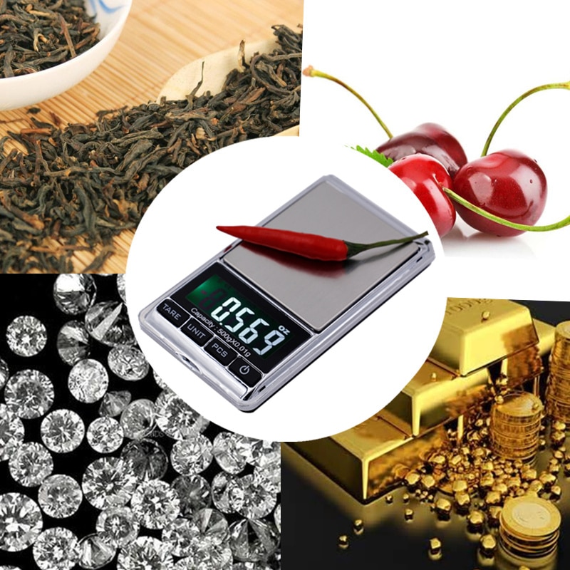 Pels Mini Terazi 500 ile 0.01 Gr Hassasiyetli