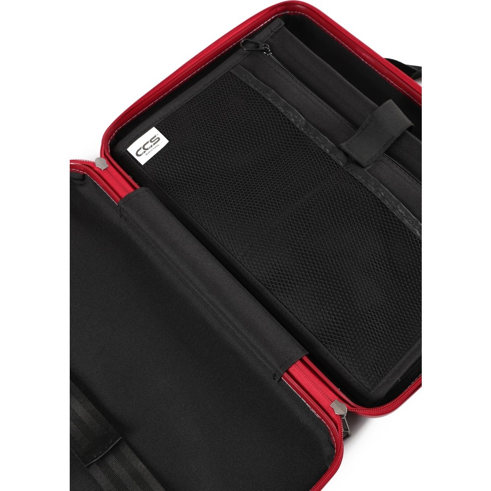 Ççs Abs Laptop ve Evrak Çantası 17 İnch Bordo