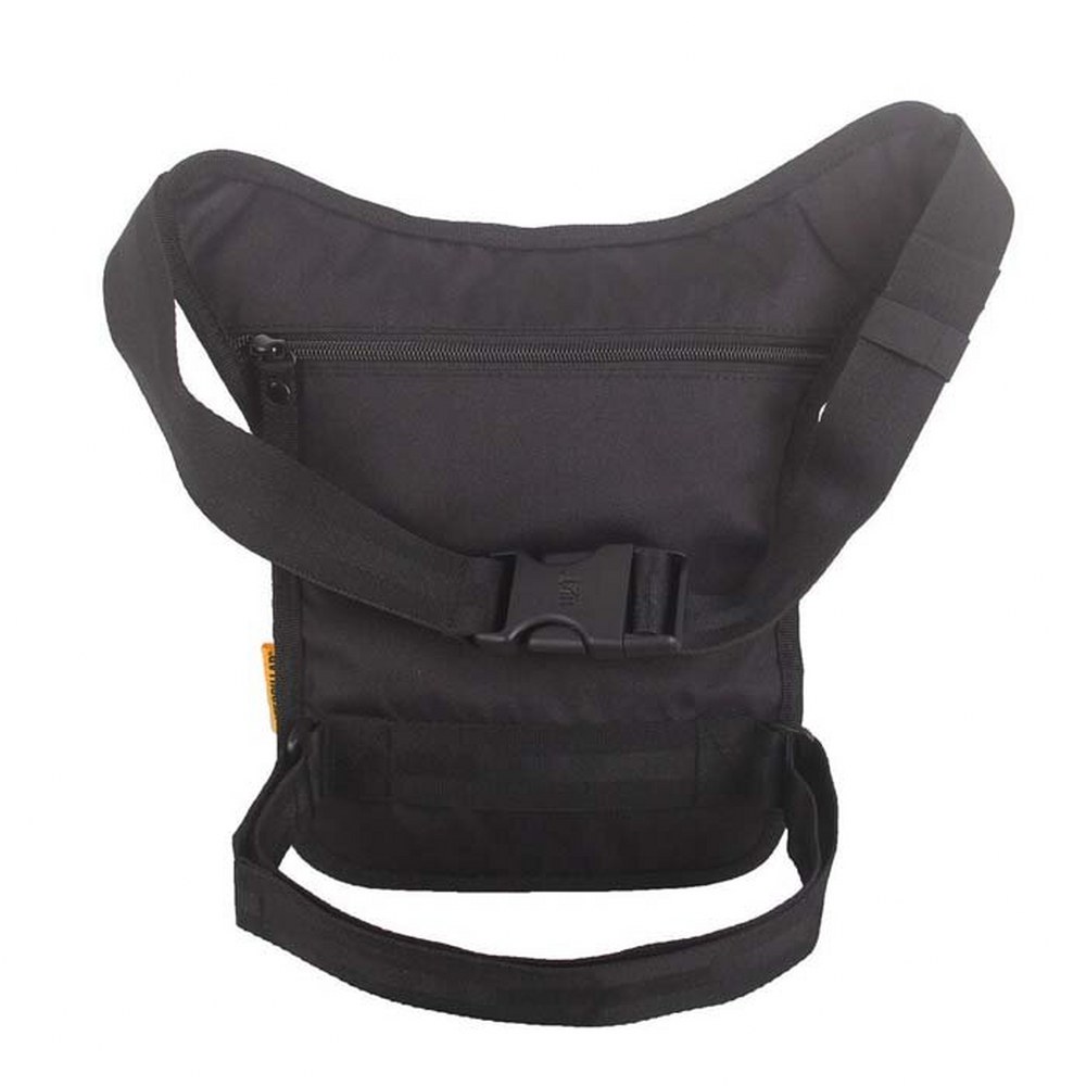 Cat 84061 Motosiklet Bel Bacak Çanta Siyah