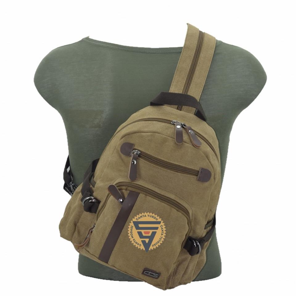 Ççs 51375 Bodybag Sırt ve Göğüs Çantası Kahve