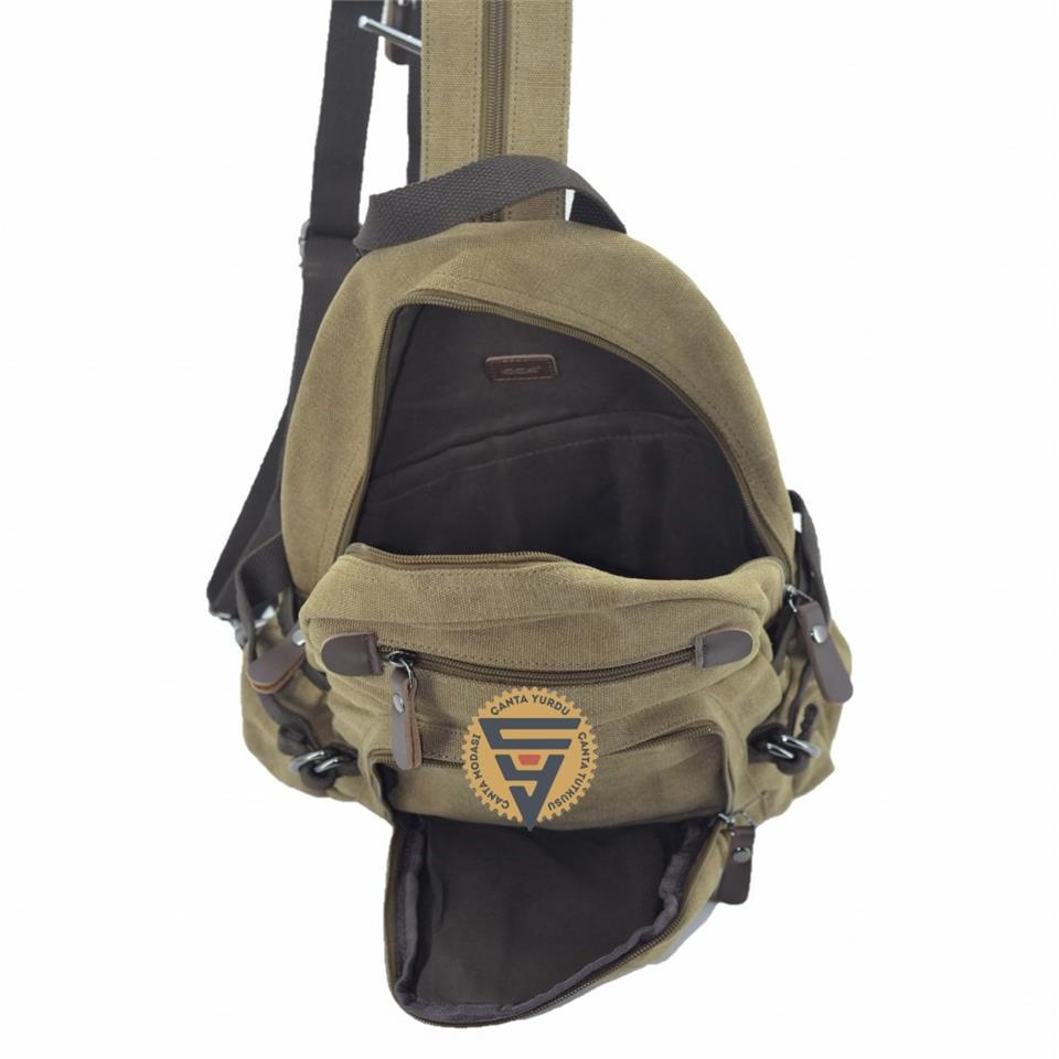 Ççs 51375 Bodybag Sırt ve Göğüs Çantası Kahve