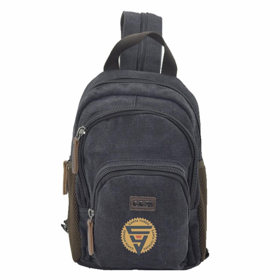 Ççs 51376 Bodybag Sırt ve Göğüs Çantası Siyah
