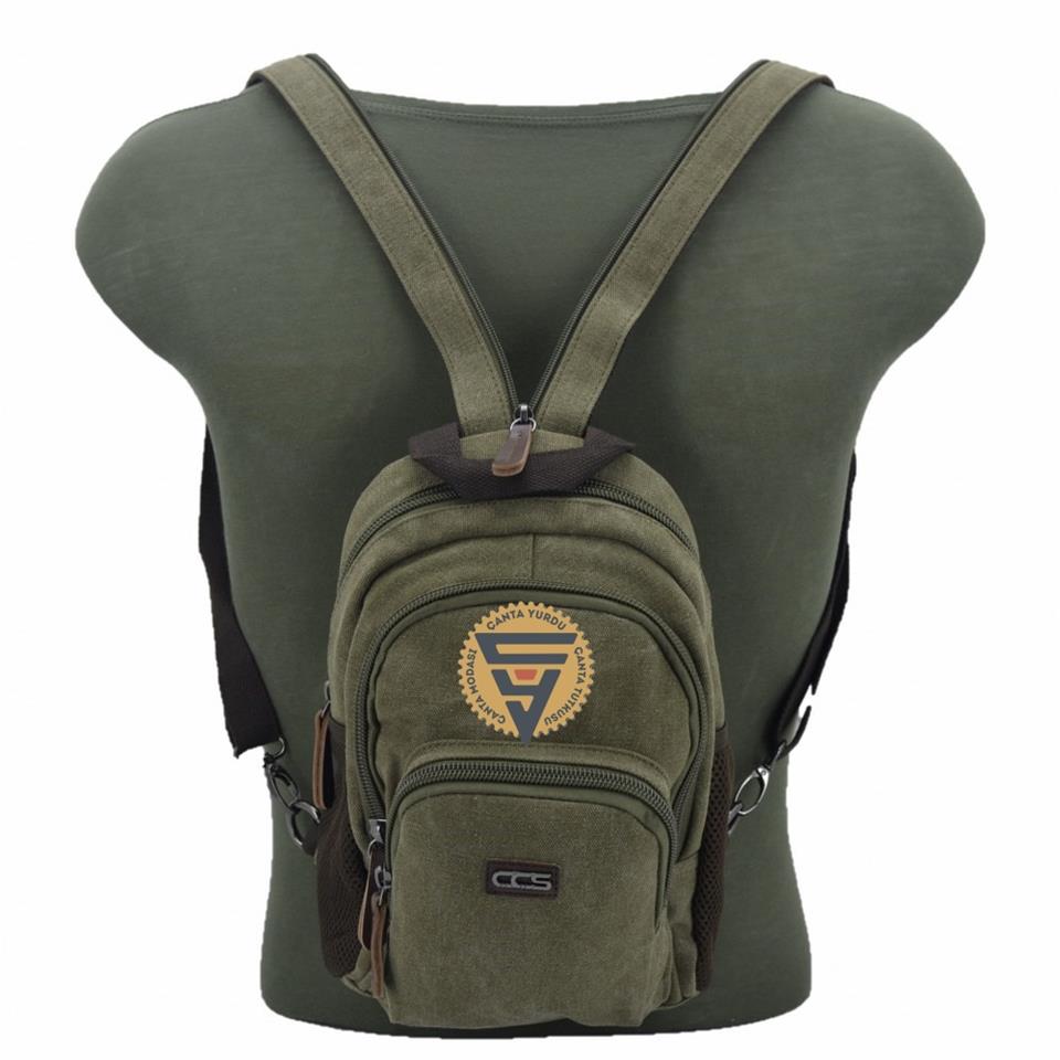 Ççs 51376 Bodybag Sırt ve Göğüs Çantası Yeşil