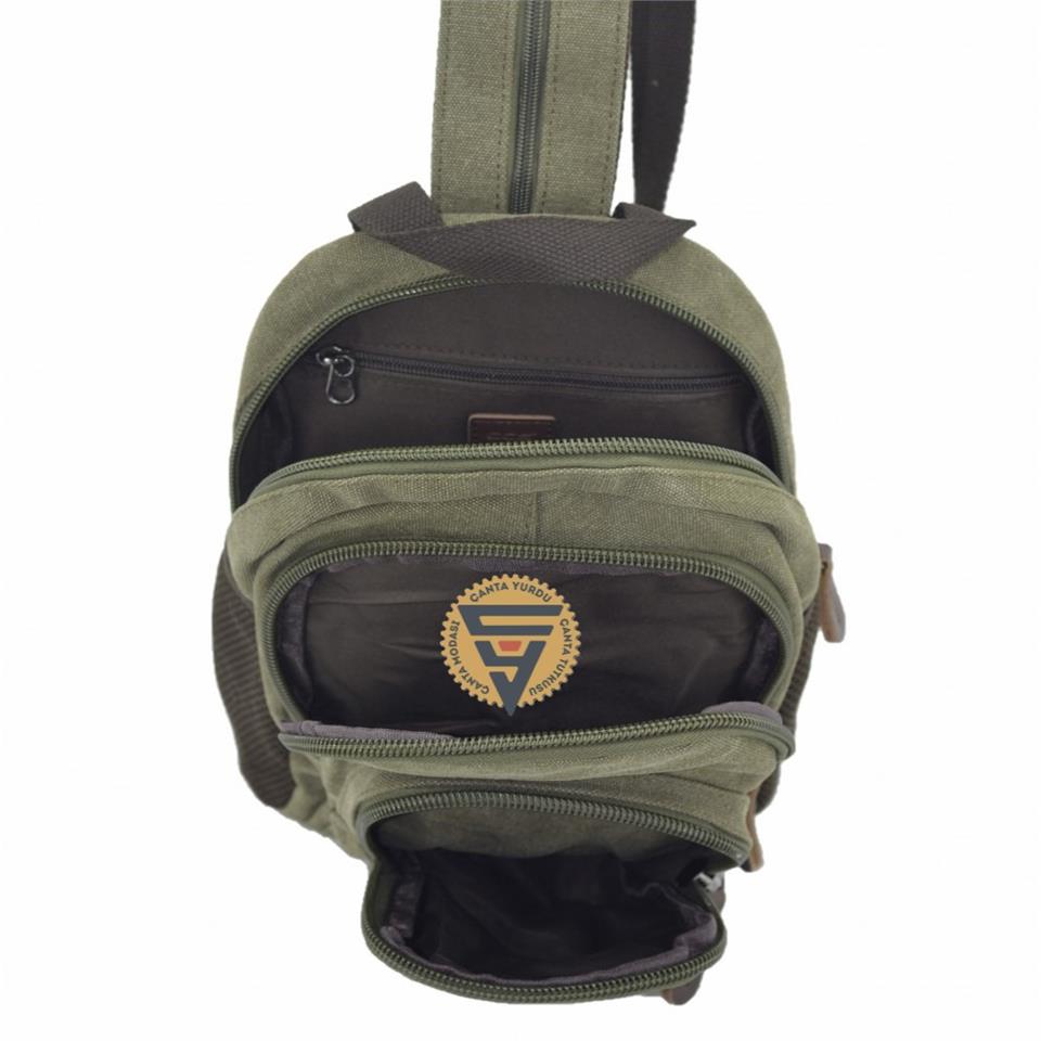 Ççs 51376 Bodybag Sırt ve Göğüs Çantası Yeşil
