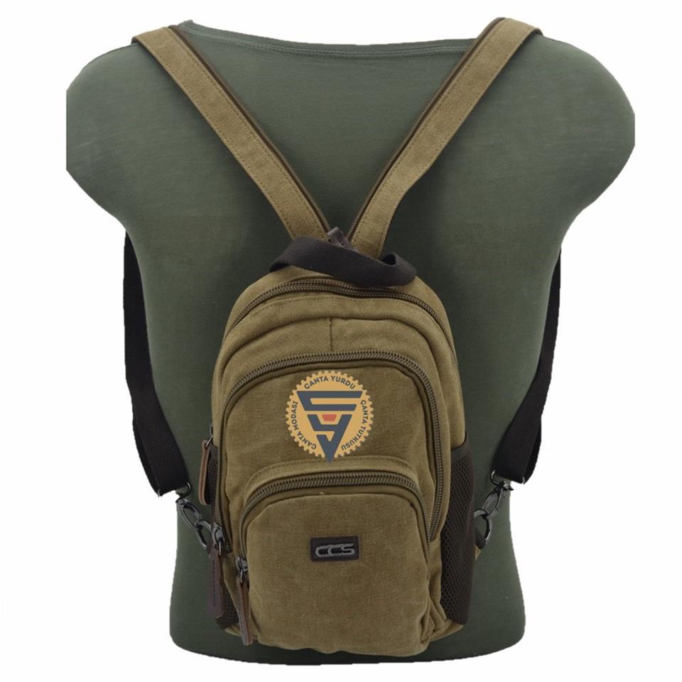 Ççs 51376 Bodybag Sırt ve Göğüs Çantası Kahve
