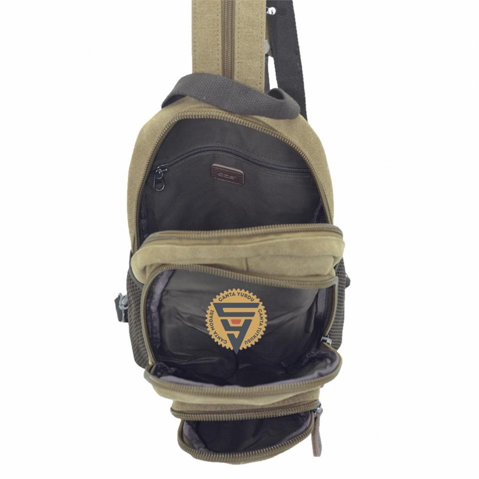 Ççs 51376 Bodybag Sırt ve Göğüs Çantası Kahve
