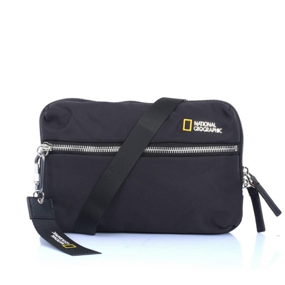 National Geographic N16182 Mini Postacı Çanta Siyah