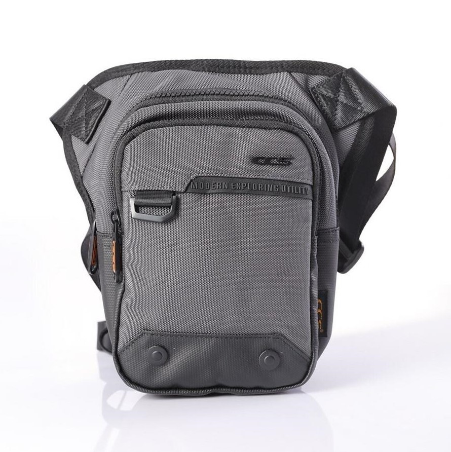 ÇÇS 31257 Motosiklet Bel Bacak Çantası Gri