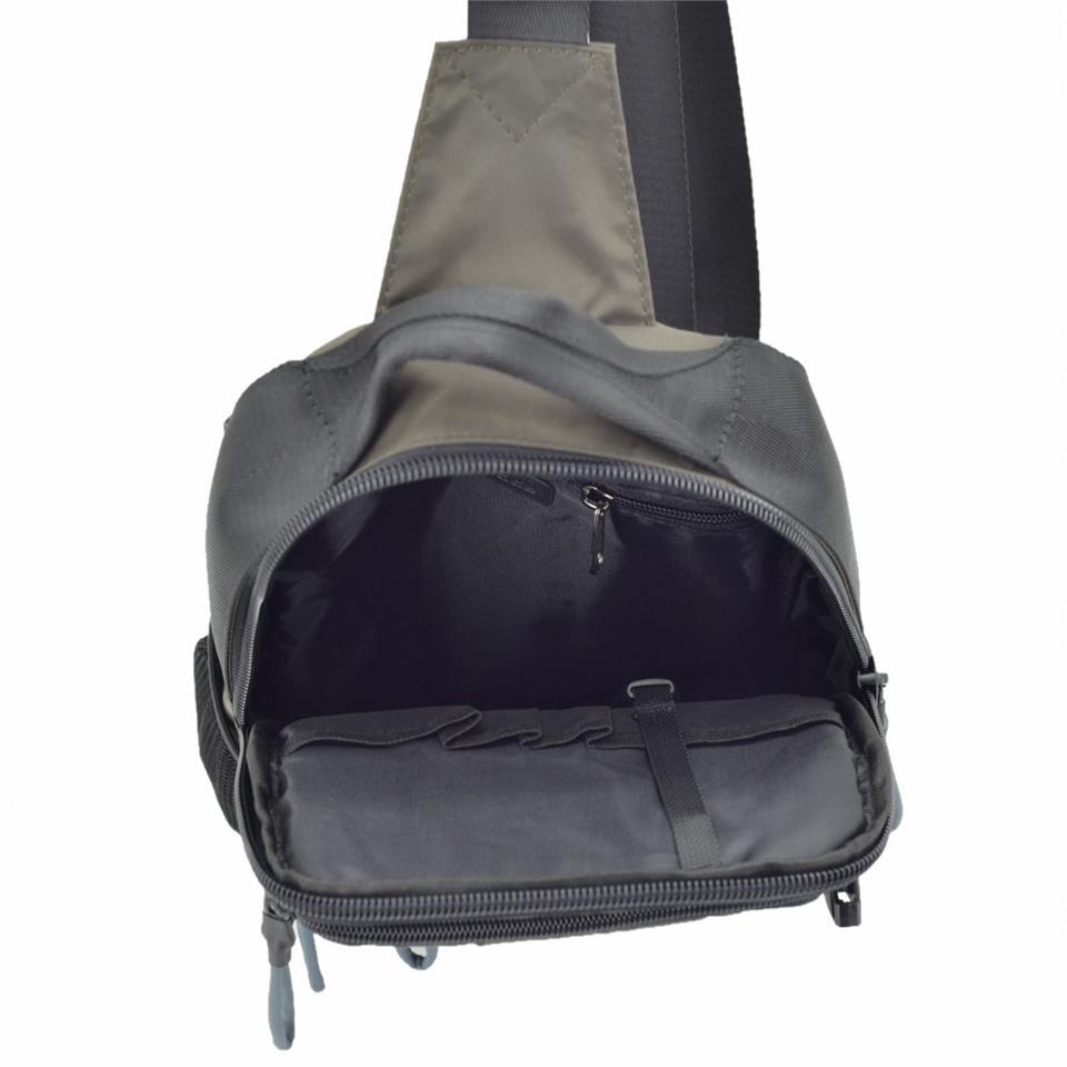Ccs 31225 Bodybag Çapraz Sırt ve Omuz Çantası Kahve