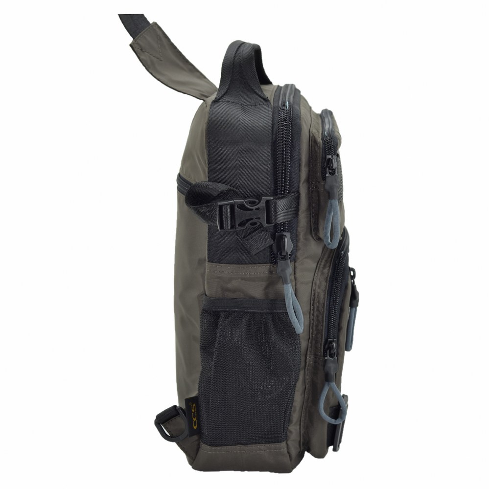 Ccs 31225 Bodybag Çapraz Sırt ve Omuz Çantası Kahve