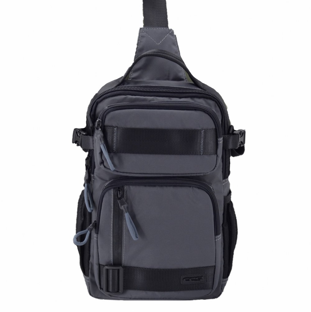 Ccs 31225 Bodybag Çapraz Sırt ve Omuz Çantası Gri